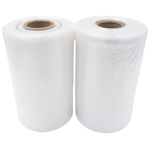Clear (Natural Color) LDPE Poly Bag On A Roll - 8