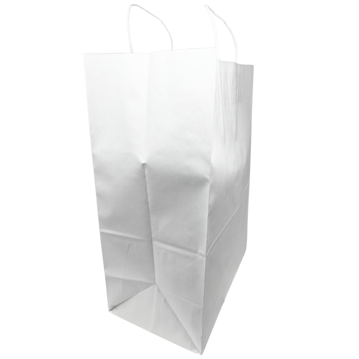 Source Direct - Paper Bags - Handle Bags - White Color - 14"x10"x15.75 ...