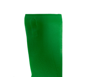 Green PP Non Woven Reusable Bags - Jumbo 16"x8"x30" - 100 Bags - 45 GSM - Green - 16830GRNPPNWRB45