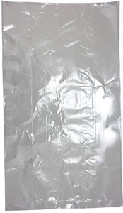 Clear (Natural Color) LDPE Poly Vented Bags (With Venting Holes) - 8"x4"x14" - 1000 Bags - 0.80 mil - Clear - LDVENT8414FTNWF - Source Direct Inc - 