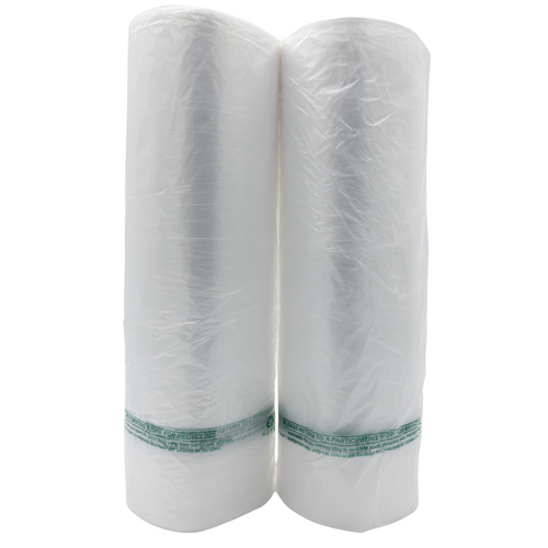 Clear (Natural Color) Produce Rolls (HDPE) - 18