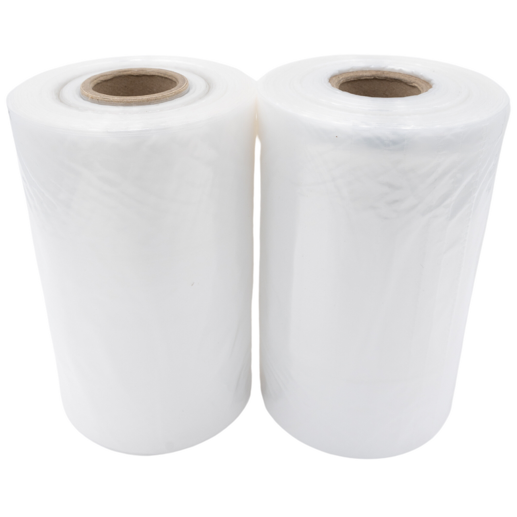 Clear (Natural Color) LDPE Poly Bag On A Roll - 12