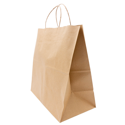 Paper Bags - Handle Bags - Kraft Color - 13