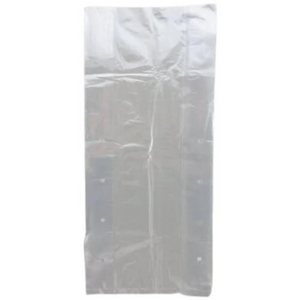 Clear (Natural Color) LDPE Poly Vented Bags (With Venting Holes) - 8"x4"x14" - 1000 Bags - 0.80 mil - Clear - LDVENT8414FTNWF