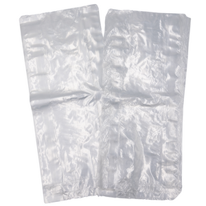 Clear (Natural Color) LDPE Poly Vented Bags (With Venting Holes) - 8"x4"x18" - 1000 Bags - 0.90 mil - Clear - LDVENT8418-09M-WF