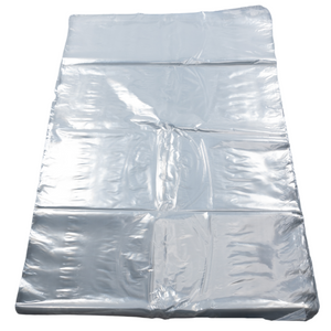 Clear (Natural Color) LDPE Poly (No Venting Holes) - 31"x49" - 100 Bags - 1.2 mil - Clear - LDPOLY3149WF