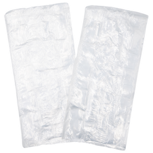 Clear (Natural Color) LDPE Poly (No Venting Holes) - 8"x4"x18" - 1000 Bags - 0.80 mil - Clear - LDPOLY8418WF