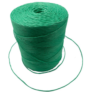 Source Direct - Twine - Polypropylene Bailing Twine - 4000' - 1 Bags - 350 LB Knot Strength - Green - PPTWINE4000/350