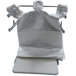 Source Direct Easy Open - Stock T-Shirt Bag - 1/5 BBL 13"X10"X23" - 500 Bags - 14 microns - Clear - CLR131023-EO