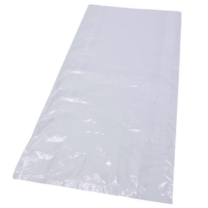 Clear (Natural Color) LDPE Poly Vented Bags (With Venting Holes) - 10"x8"x24" - 500 Bags - 1.0 mil - Clear - LDVENT10824WF