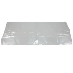 Clear (Natural Color) LDPE Poly (No Venting Holes) - 12"x8"x24" - 250 Bags - 2.0 mil - Clear - LDPOLY128242MILWF-250