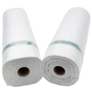Clear (Natural Color) Produce Rolls (HDPE) - 18"X24" - 1200 Bags - 12 microns - Clear - 1824CWHDPRODWF