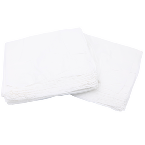 Source Direct - Easy Open - White Unprinted HDPE T-Shirt Bags - 1/6 BBL 11.5"X6"X21" - 1000 Bags - 13 microns - White - LOOP-WHITE-EO