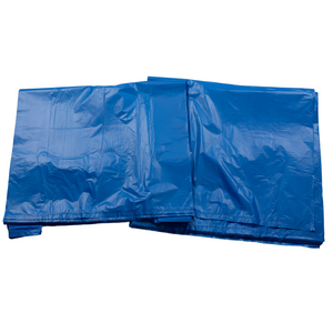 Choice 18 x 7 x 32 .75 Mil Blue Unprinted Heavy-Duty Plastic T-Shirt Bag  - 400/Case