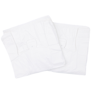 Source Direct - Easy Open - White Unprinted HDPE T-Shirt Bags - 1/6 BBL 11.5"X6"X21" - 1000 Bags - 13 microns - White - LOOP-WHITE-EO