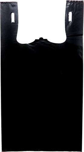 Choice 1/10 Size .55 Mil Burgundy Embossed Medium-Duty T-Shirt Bag -  1500/Case