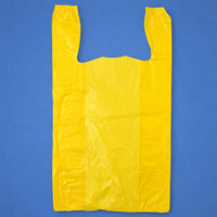 Source Direct - Easy Open - Colored Unprinted HDPE T-Shirt Bags - 1/6 BBL 11.5
