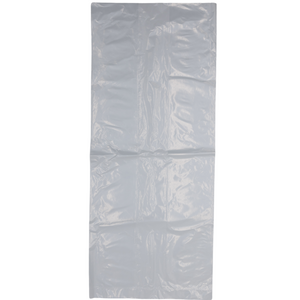 Clear (Natural Color) LDPE Poly (No Venting Holes) - 10"x8'x24" - 200 Bags - 1.4 mil - Clear - LDPOLY10824WF-XHD