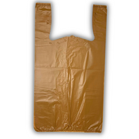 Source Direct - Colored Unprinted HDPE T-Shirt Bags - 1/6 BBL 11.5