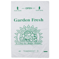 Source Direct - Clear (Natural Color) Produce Rolls (HDPE) - 12