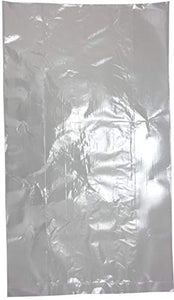 Clear LDPE Vented Produce Bags 8x4x14 - 0.8 Mil Thickness, 1000 Bags Per Case For Fresh Produce